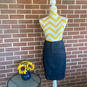 Gap Denim Pencil Skirt
